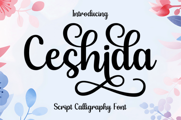 Ceshida: A Bold Script Typeface for Elegant Web Design