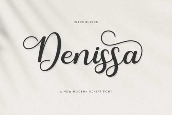 Denissa: The Script Font That Transformed My Small Business Brand