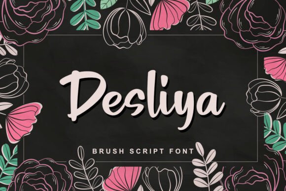 Desliya Brush Script Font: Elevate Your Campaign Visuals