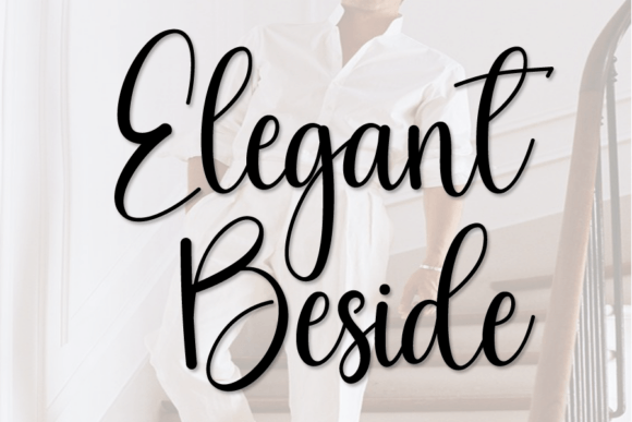 Elegant Beside: A Script Amp Typeface for Modern Campaign Design