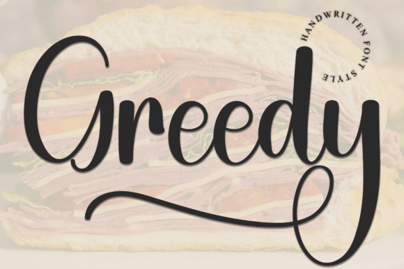 Greedy Typeface: Elevate Your Brand Identity With Elegant Script Typography