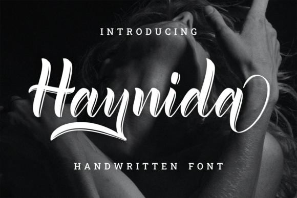 Haynida: A Playful Script Typeface for Editorial Design