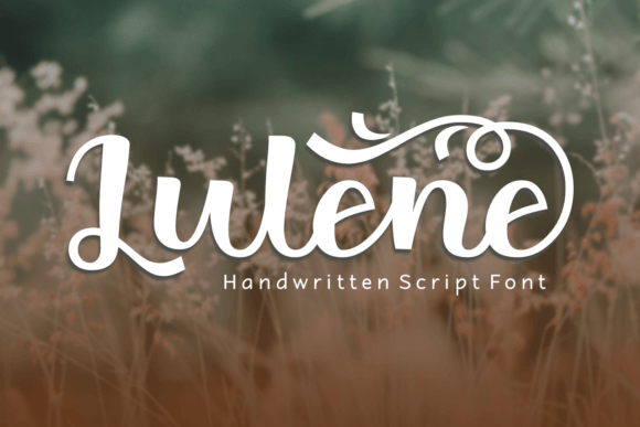Lulene: The Elegant Script Font for Handmade Branding