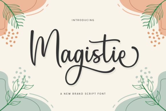 Magistie: The Elegant Script Typeface for Scroll-Stopping Social Content