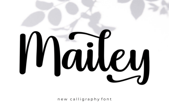 Mailey Typeface Review: A Bold Script for Handmade Brands