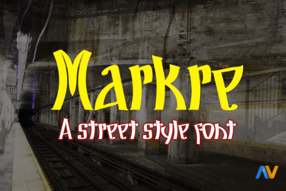 Markre Typeface: A Handwritten Marker Font for Bold Branding