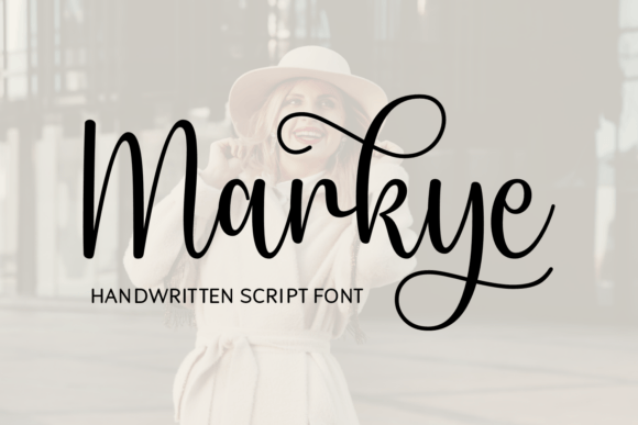 Markye: A Modern Script Font for Elegant Web Design