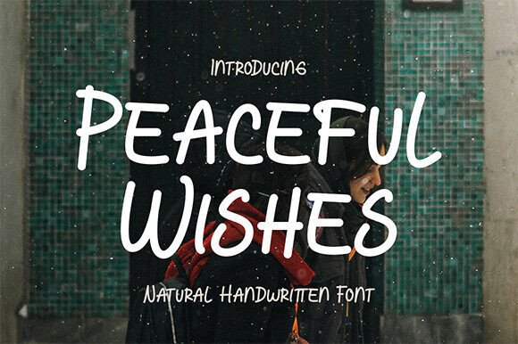 Peaceful Wishes Font Review