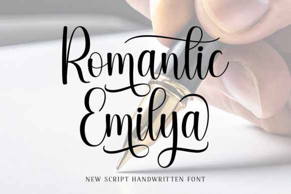 Romantic Emilya: The Elegant Typeface for Boutique Branding