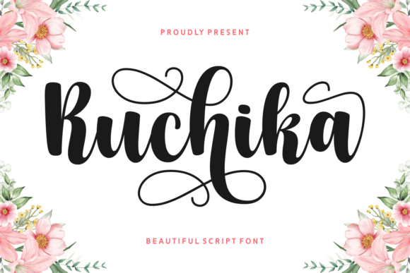 Ruchika: The Bold Script Font for Authentic Brand Identity