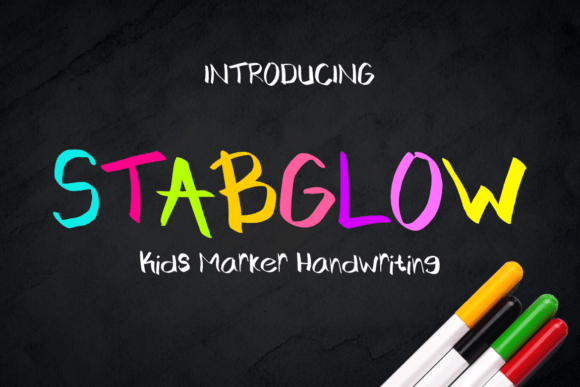 Stab Glow Typeface: A Designer’s Take on Playful Brand Identity