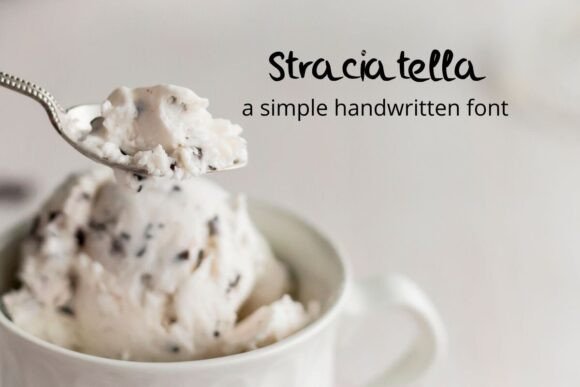 Straciatella: The Handwritten Font That Elevates Digital Branding